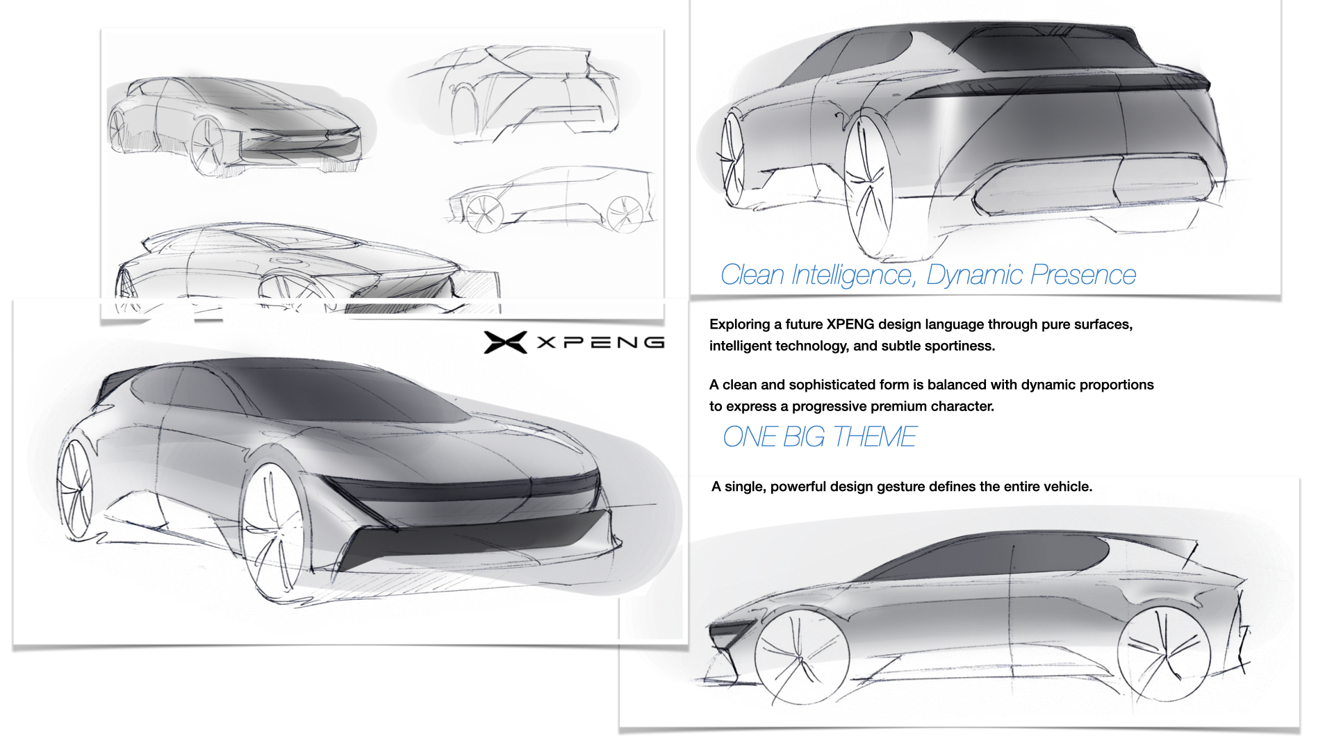 Xiaopeng concept design sketch