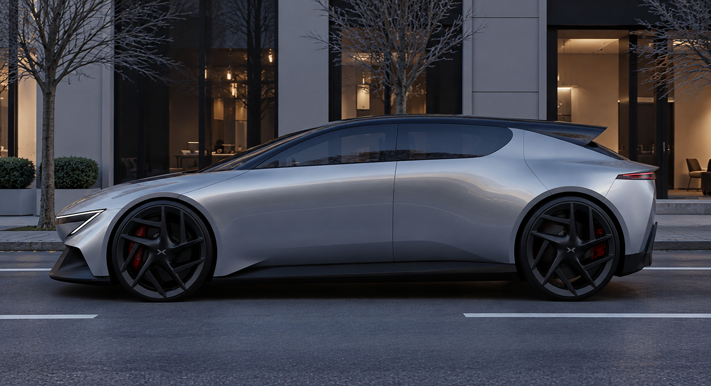 Xiaopeng concept side view