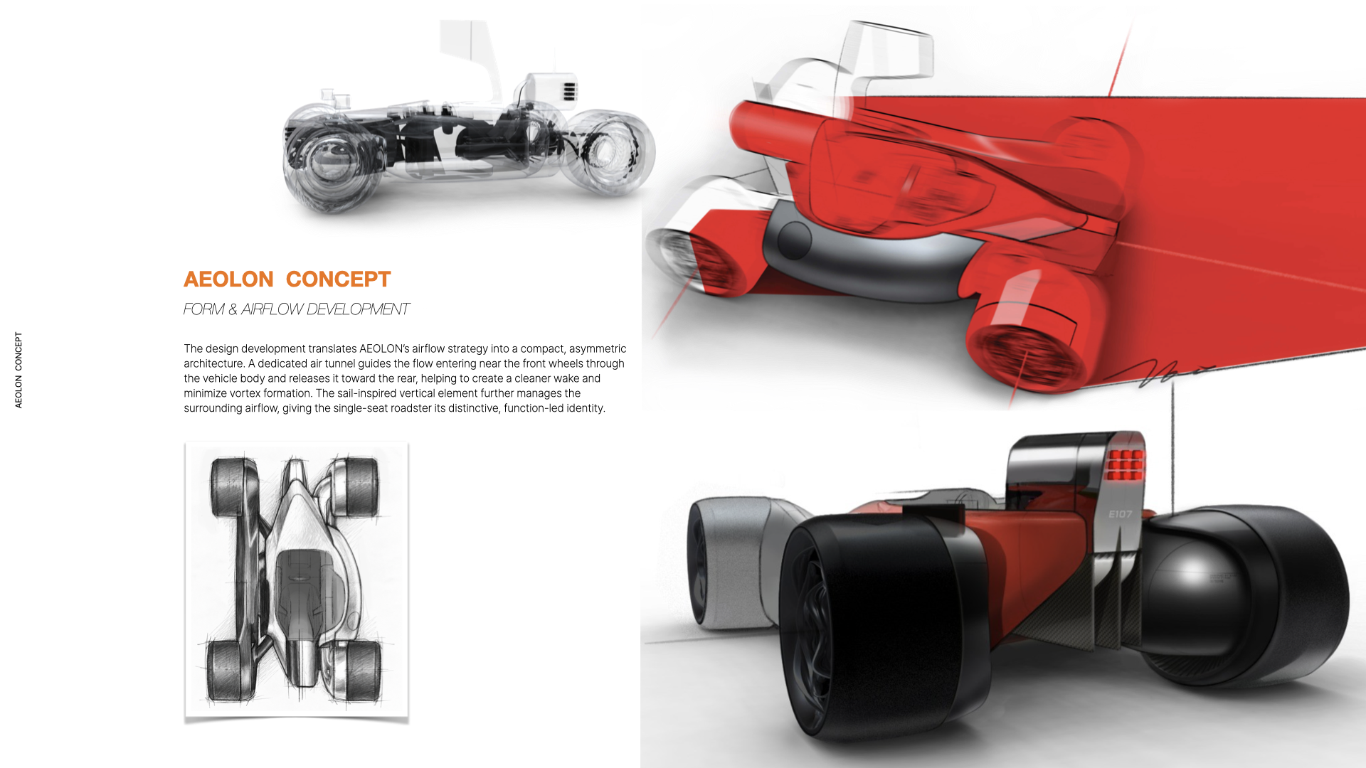AEOLON concept form and airflow design development