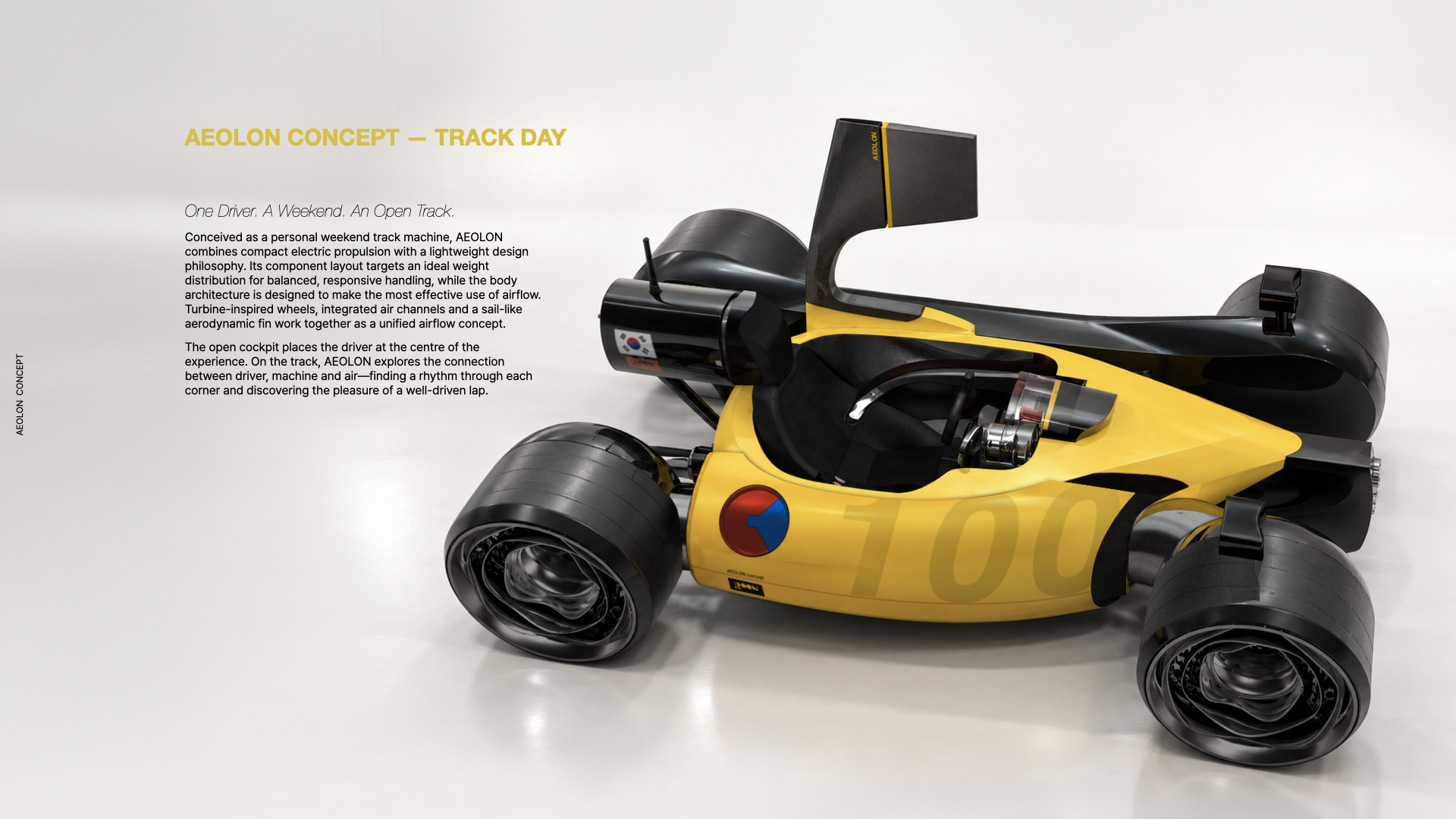 AEOLON concept track day concept presentation