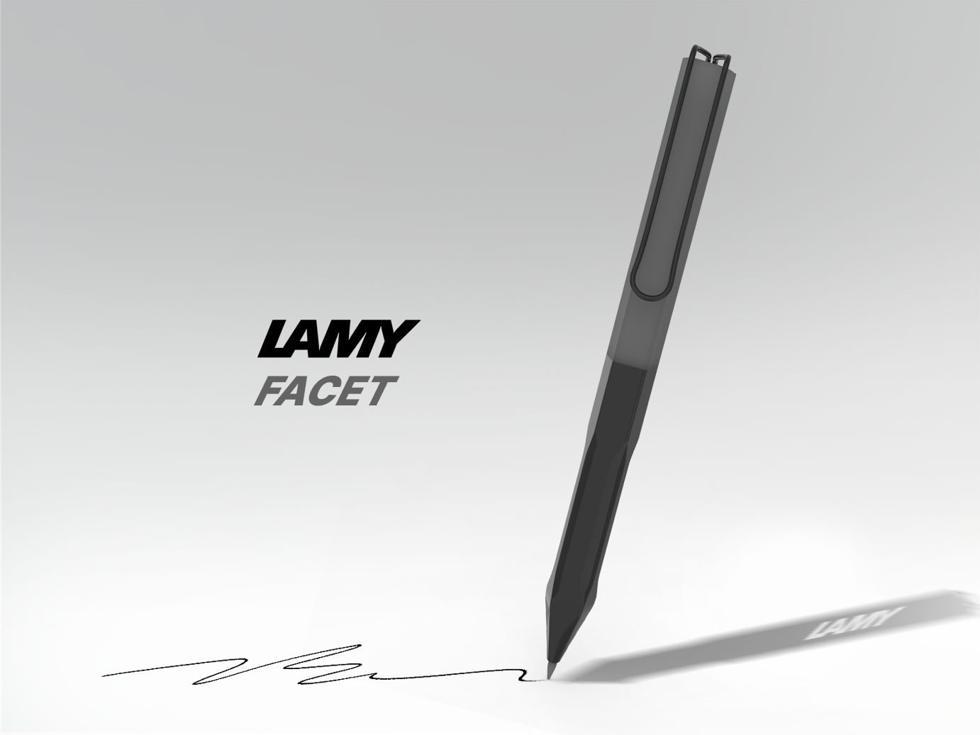 LAMY FACET ballpoint pen concept